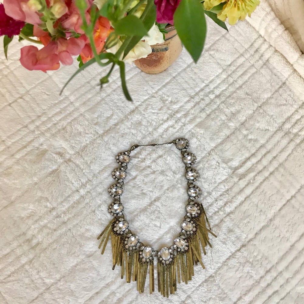 BAUBLEBAR “SHOWGIRL” FRINGE NECKLACE (GOLD)✨